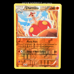 carte Pokémon 80/160 Charmina 100 PV REVERSE Série XY05 - Primo Choc