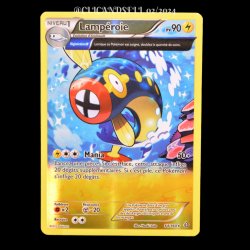 carte Pokémon 64/160 Lampéroie 90 PV REVERSE Série XY05 - Primo Choc