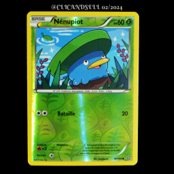 carte Pokémon 10/160 Nénupiot 60 PV REVERSE Série XY05 - Primo Choc