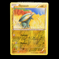carte Pokémon 59/160 Dynavolt 60 PV REVERSE Série XY05 - Primo Choc