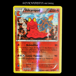carte Pokémon 23/160 Volcaropod 120 PV REVERSE Série XY05 - Primo Choc