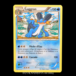 carte Pokémon 35/160 Laggron 150 PV Série XY05 - Primo Choc