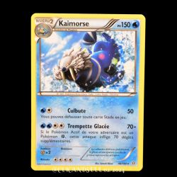 carte Pokémon 48/160 Kaimorse 150 PV Série XY05 - Primo Choc