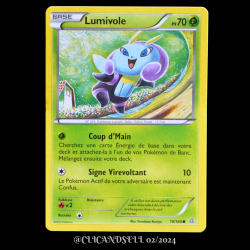 carte Pokémon 18/160 Lumivole Série XY05 - Primo Choc