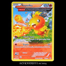 carte Pokémon 26/160 Poussifeu Série XY05 - Primo Choc