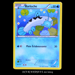 carte Pokémon 39/160 Barloche Série XY05 - Primo Choc