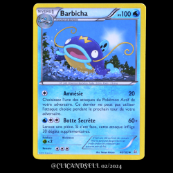 carte Pokémon 40/160 Barbicha Série XY05 - Primo Choc