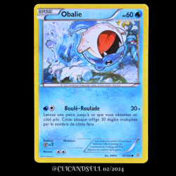 carte Pokémon 45/160 Obalie Série XY05 - Primo Choc