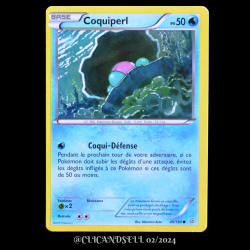 carte Pokémon 49/160 Coquiperl Série XY05 - Primo Choc