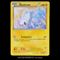 carte Pokémon 62/160 Anchwatt Série XY05 - Primo Choc