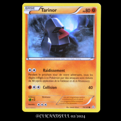 carte Pokémon 78/160 Tarinor Série XY05 - Primo Choc