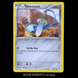 carte Pokémon 98/160 Monorpale Série XY05 - Primo Choc