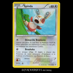 carte Pokémon 115/160 Spinda Série XY05 - Primo Choc