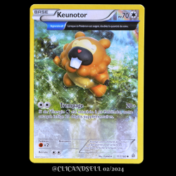 carte Pokémon 117/160 Keunotor Série XY05 - Primo Choc