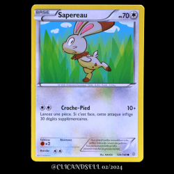carte Pokémon 120/160 Sapereau Série XY05 - Primo Choc