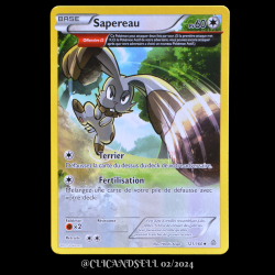 carte Pokémon 121/160 Sapereau Série XY05 - Primo Choc
