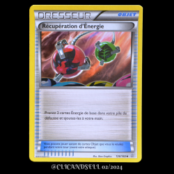 carte Pokémon 126/160 Récupération d'Energie Série XY05 - Primo Choc