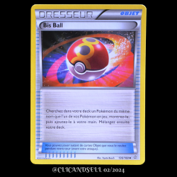 carte Pokémon 136/160 Bis Ball Série XY05 - Primo Choc