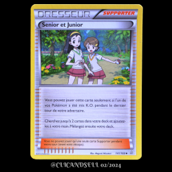 carte Pokémon 141/160 Senior et Junior Série XY05 - Primo Choc