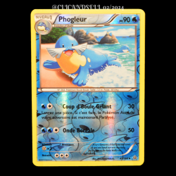 carte Pokémon 47/160 Phogleur 90 PV REVERSE Série XY05 - Primo Choc