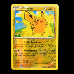 carte Pokemon Pikachu REVERSE 42/146 XY FR
