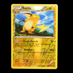 carte Pokemon Raichu REVERSE 43/146 XY FR
