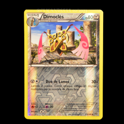 carte Pokemon Dimoclès REVERSE 84/146 XY FR