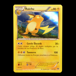 carte Pokemon Raichu 43/146 XY FR