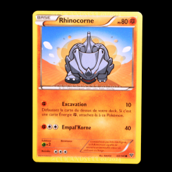 carte Pokemon Rhinocorne 60/146 XY FR