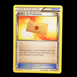 carte Pokemon Lettre du Professeur 123/146 XY FR