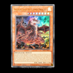 carte YU-GI-OH BLC1-FR033 Dogoran, Kaiju des Flammes Enragées UR