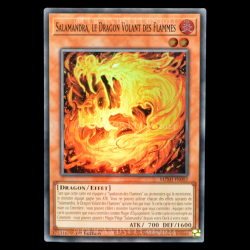 carte YU-GI-OH MZMI-FR002 Salamandra, le Dragon Volant des Flammes SR