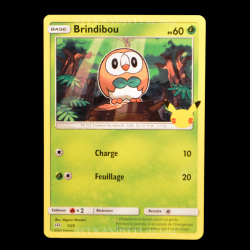 carte Pokémon 7/25 Brindibou 60 PV Promo 25 Ans NEUF FR