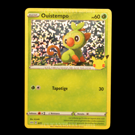 carte Pokémon 8/25 Ouistempo HOLO - 60 PV Promo 25 Ans NEUF FR