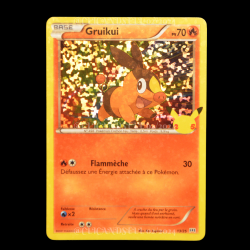 carte Pokémon 13/25 Gruikui HOLO - 70 PV Promo 25 Ans NEUF FR