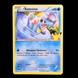 carte Pokémon 18/25 Kaiminus 60 PV Promo 25 Ans NEUF FR