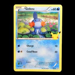 carte Pokémon 19/25 Gobou 60 PV Promo 25 Ans NEUF FR