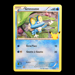 carte Pokémon 22/25 Grenousse 60 PV Promo 25 Ans NEUF FR
