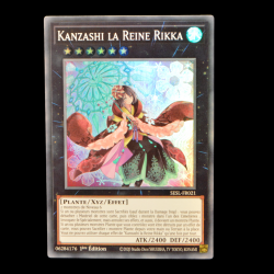 carte YU-GI-OH! Kanzashi la Reine Rikka : SESL-FR021 SR